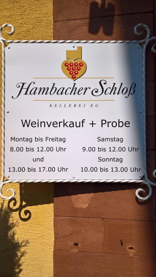 Hotel Restaurant Hambacher Winzer Neustadt an der Weinstraße Esterno foto